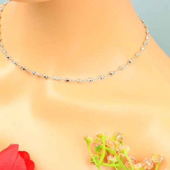 Delicate & Contemporary Necklace Chain, A Lovely Choice for Women, EVCH1696 - Picture 5 of 10